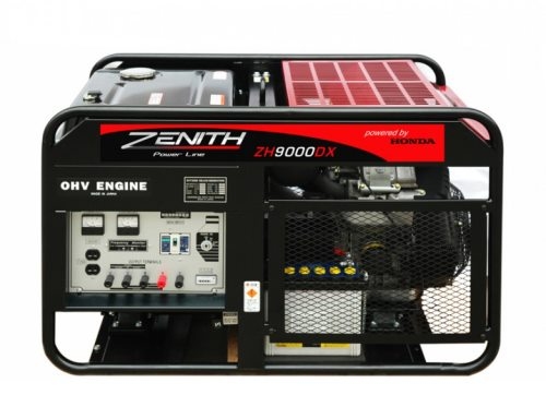 Бензиновый генератор ZENITH ZH9000DXE