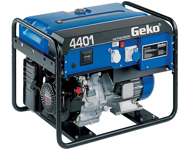 Бензогенератор Geko 4401 E-AA/HHBA 230В, 3.7 кВт